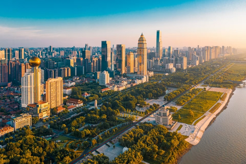 江岸区商务区。