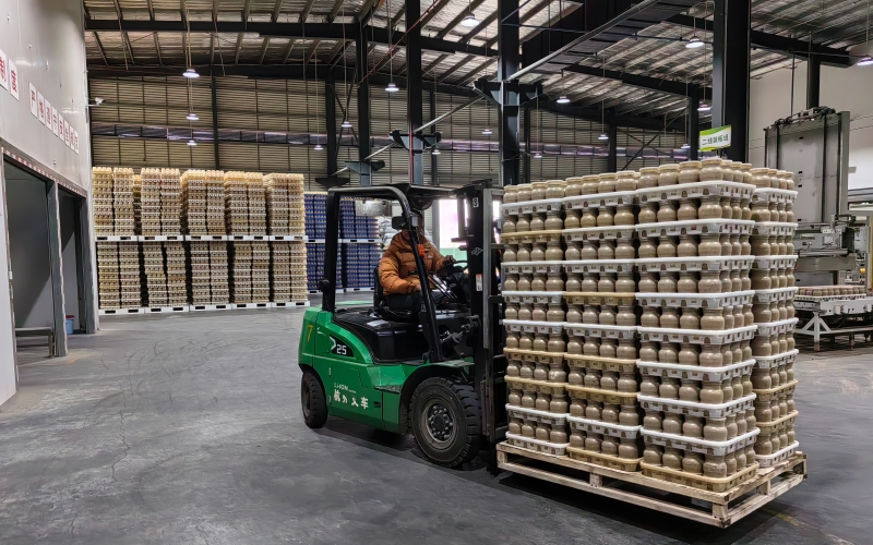 新代米生物科技有限公司工作现场。