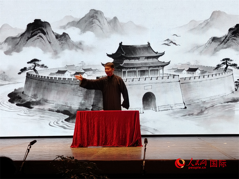 图为演出活动现场。人民网记者 沈小晓摄